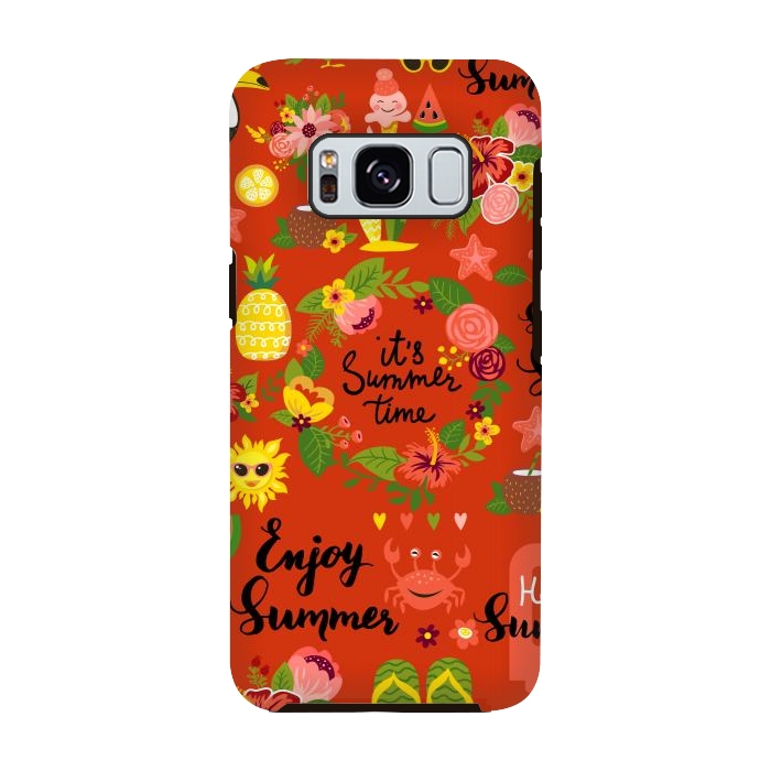 Galaxy S8 StrongFit It´s Summer Time  by ArtsCase