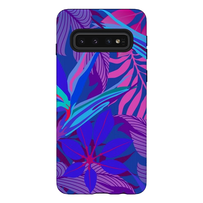 Galaxy S10 StrongFit Bird of Paradise by ArtsCase