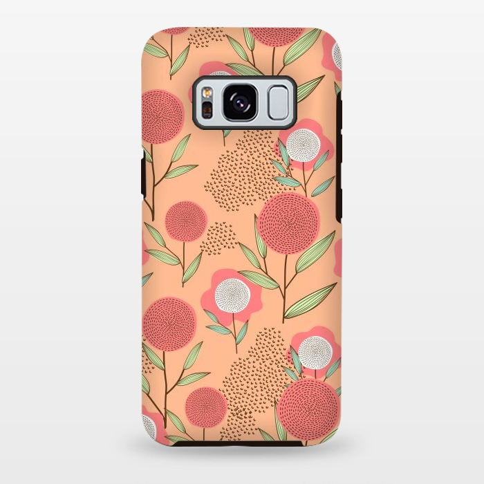 Galaxy S8 plus StrongFit Simple Flowers In Pastel by ArtsCase