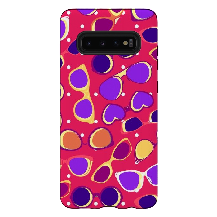Galaxy S10 plus StrongFit Summers In Warm Colors by ArtsCase