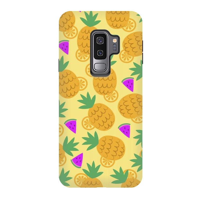 Galaxy S9 plus StrongFit Rain Of Watermelons And Pineapples by ArtsCase