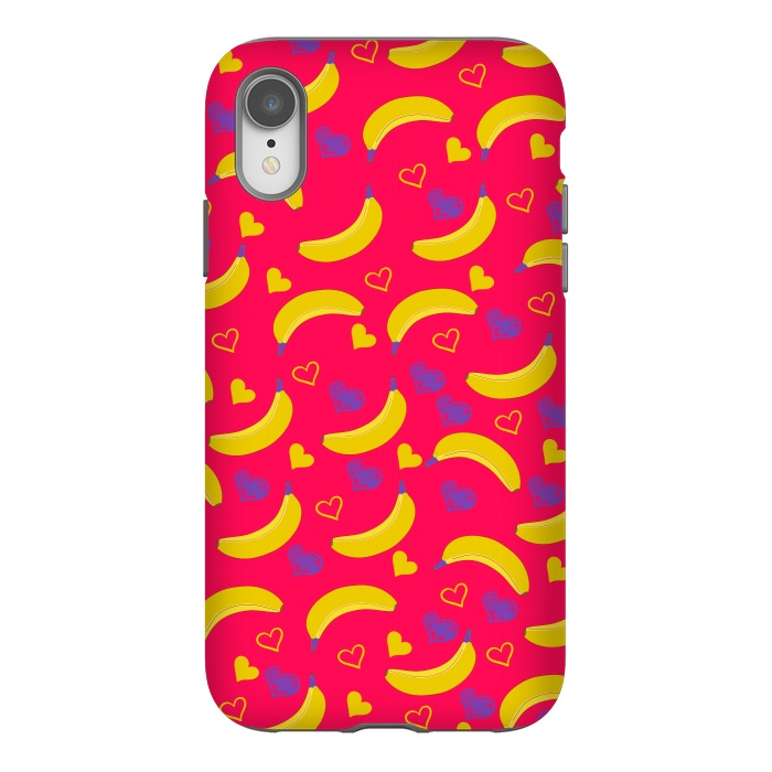 iPhone Xr StrongFit Pop Art Style Bananas by ArtsCase
