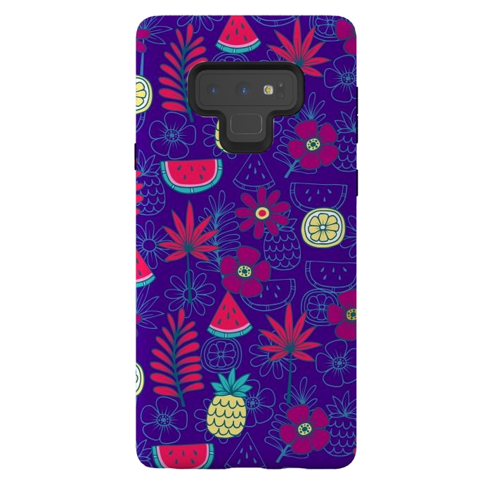 Galaxy Note 9 StrongFit Tropical Watermelons by ArtsCase