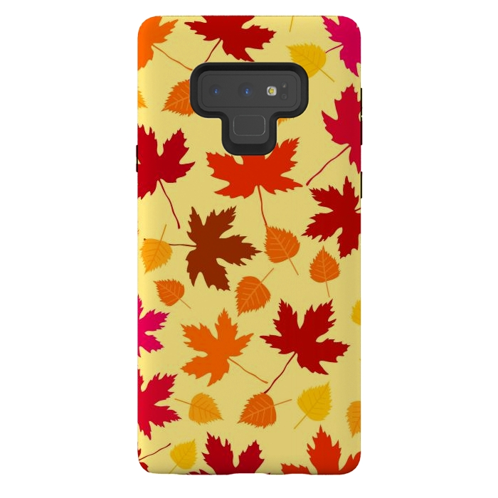 Galaxy Note 9 StrongFit Autumn Comes Covering The Leaves by ArtsCase