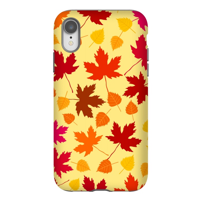 iPhone Xr StrongFit Autumn Comes Covering The Leaves by ArtsCase