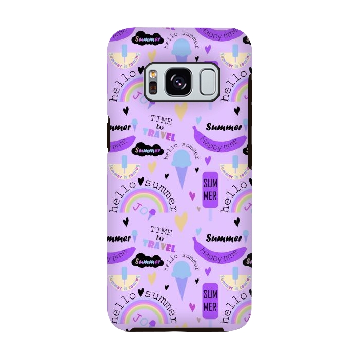 Galaxy S8 StrongFit In Summers With Ice Cream by ArtsCase