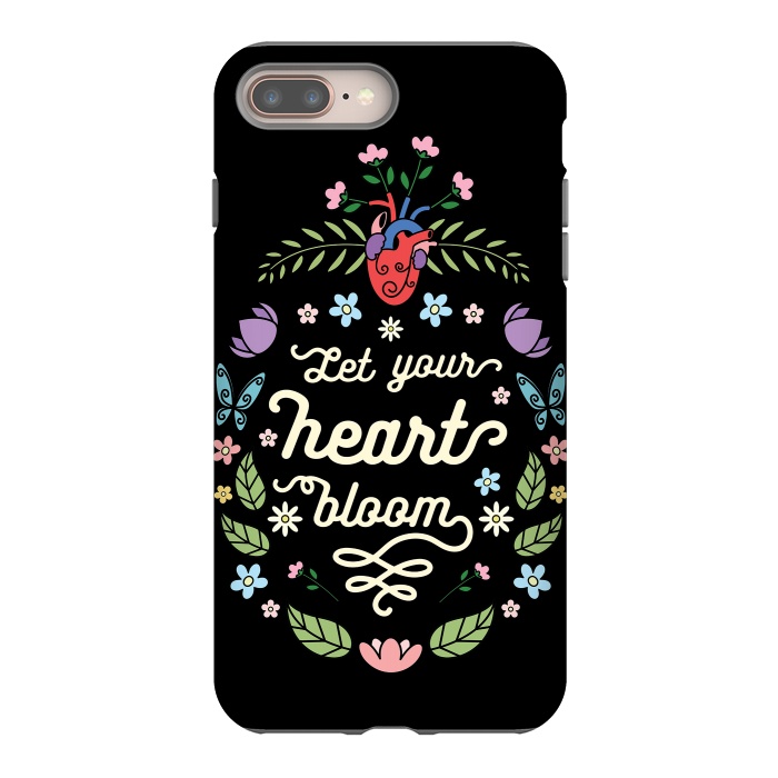 iPhone 7 plus StrongFit Let your heart bloom by Laura Nagel