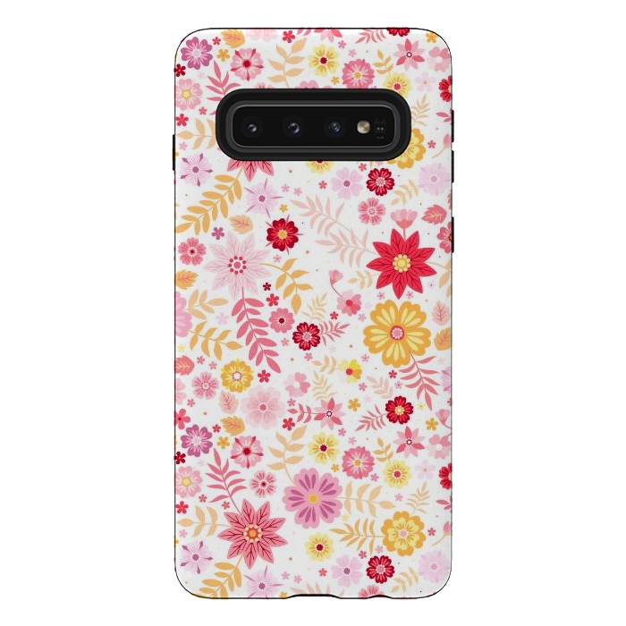 Galaxy S10 StrongFit Warm Colors For Summer by ArtsCase