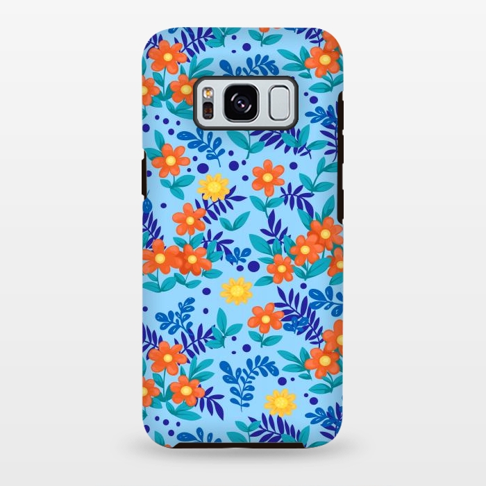 Galaxy S8 plus StrongFit Orange Jasmine by ArtsCase