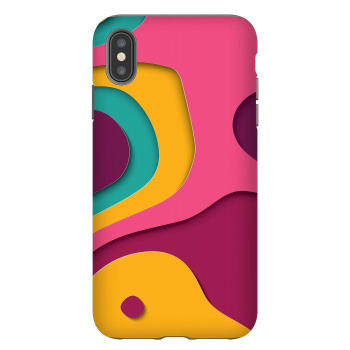 iPhone Xs Max StrongFit Paper Cutout 018 by Jelena Obradovic