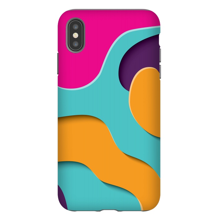 iPhone Xs Max StrongFit Paper Cutout 020 by Jelena Obradovic