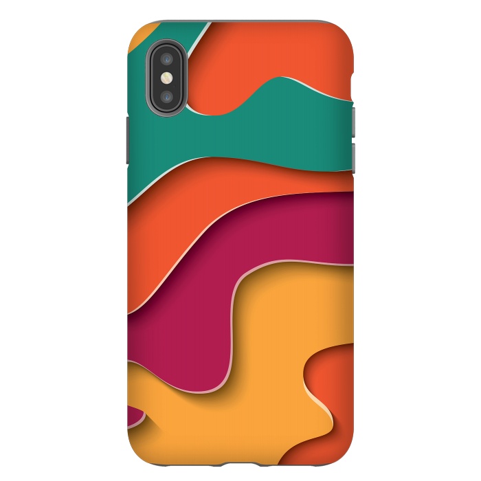 iPhone Xs Max StrongFit Paper Cutout 024 by Jelena Obradovic