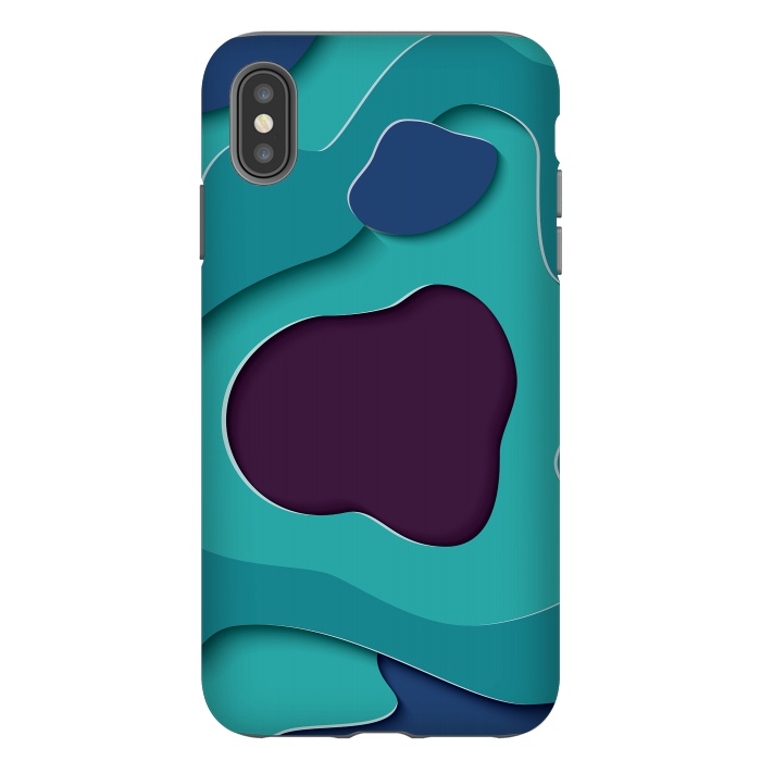 iPhone Xs Max StrongFit Paper Cutout 027 by Jelena Obradovic
