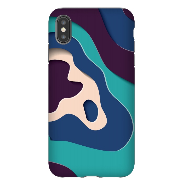 iPhone Xs Max StrongFit Paper Cutout 030 by Jelena Obradovic