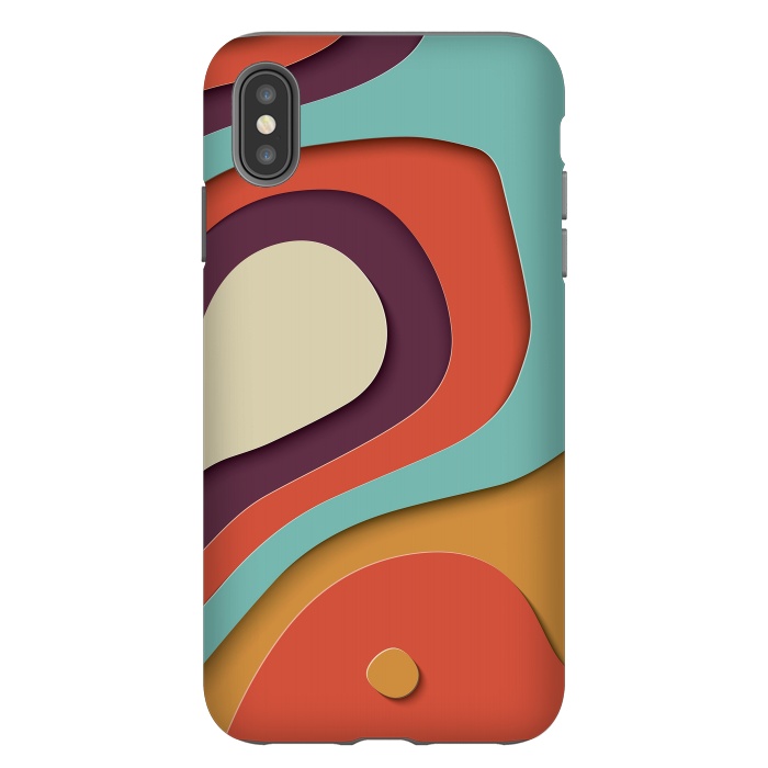 iPhone Xs Max StrongFit Paper Cutout 031 by Jelena Obradovic