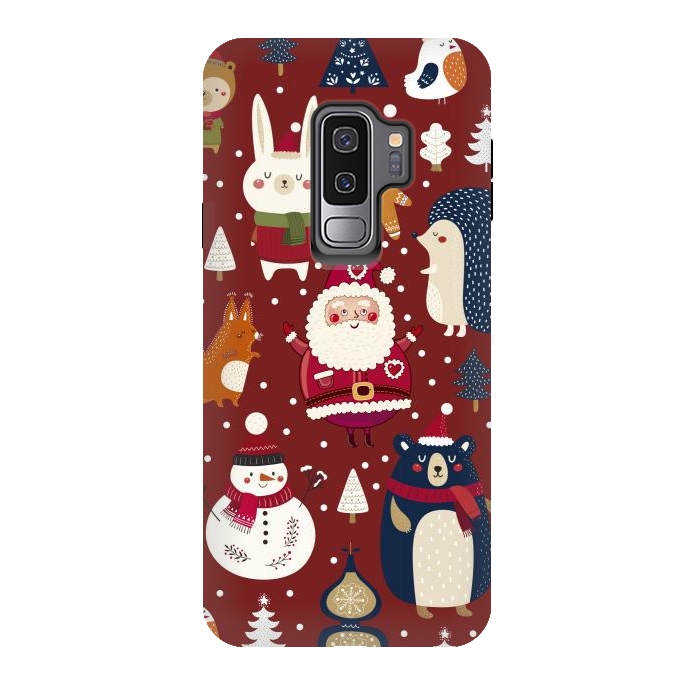 Galaxy S9 plus StrongFit Christmas Characters by ArtsCase