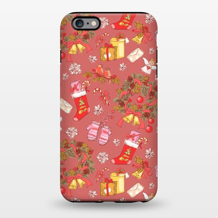 iPhone 6/6s plus StrongFit Christmas Vintage Style by ArtsCase