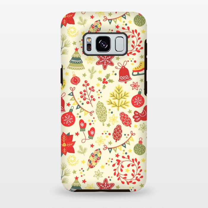 Galaxy S8 plus StrongFit Beautiful bells for christmas by ArtsCase