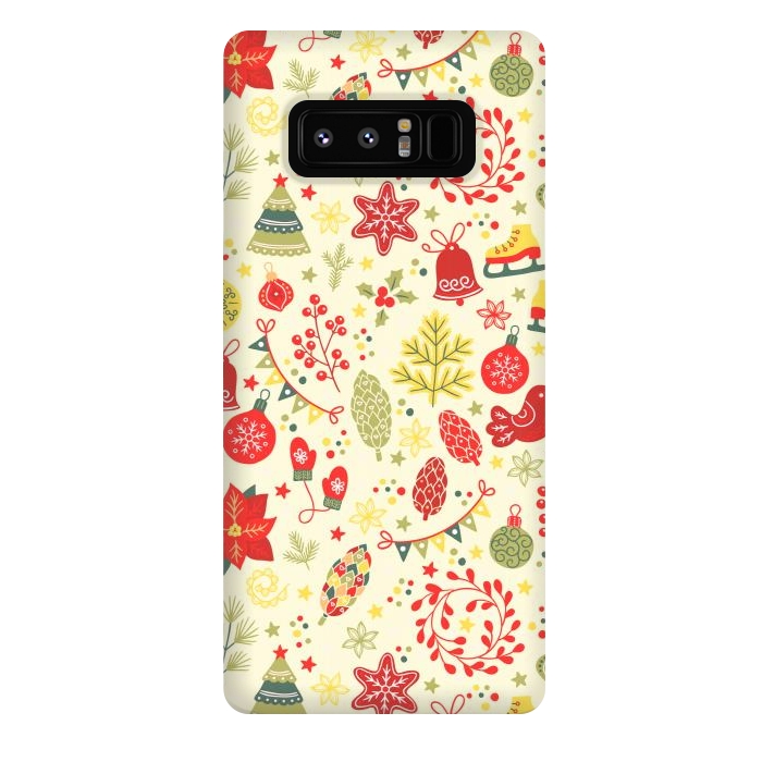 Galaxy Note 8 StrongFit Beautiful bells for christmas by ArtsCase