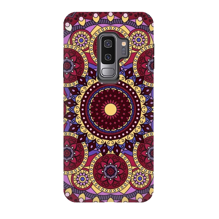 Galaxy S9 plus StrongFit Mandala 187 by ArtsCase