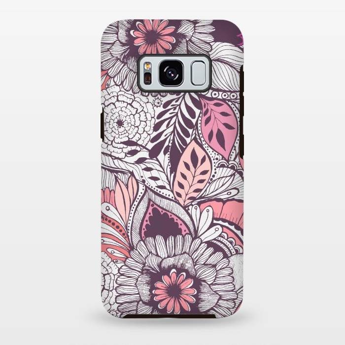 Galaxy S8 plus StrongFit WildFlorals  by Rose Halsey