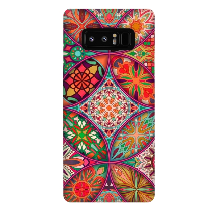 Galaxy Note 8 StrongFit Mosaic Artwork by ArtsCase