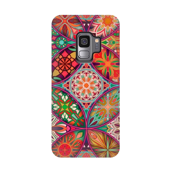 Galaxy S9 StrongFit Mosaic Artwork by ArtsCase