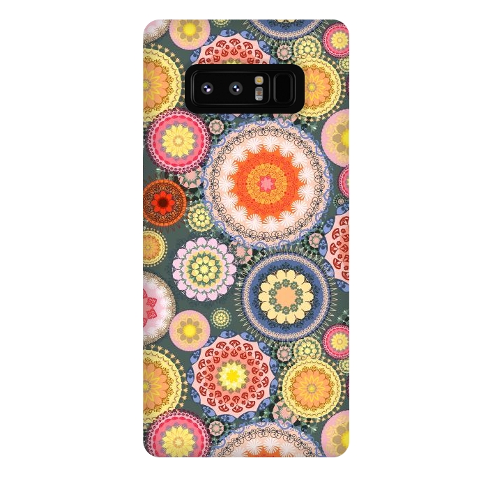 Galaxy Note 8 StrongFit mandalas in ellipses by ArtsCase