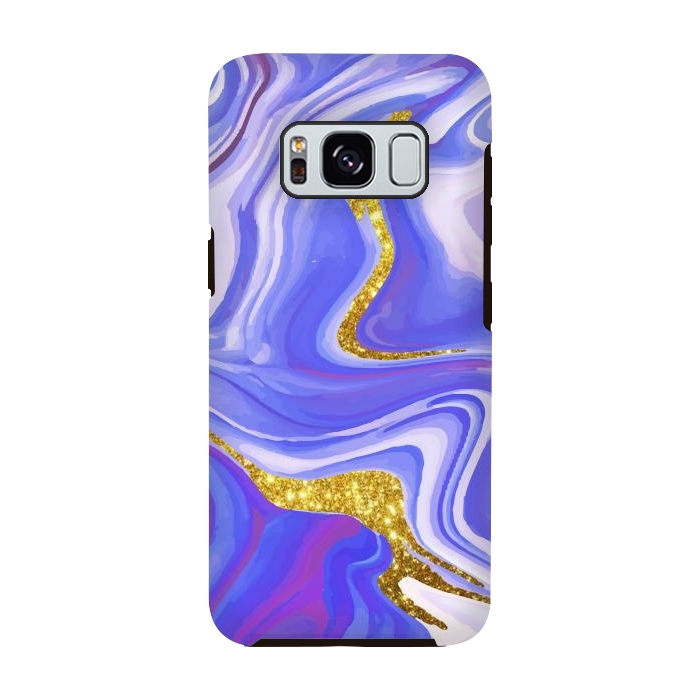 Galaxy S8 StrongFit Paint splash Colorful fluid by ArtsCase