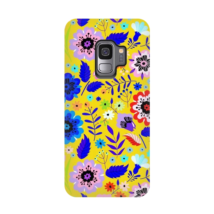 Galaxy S9 StrongFit beautiful flowers party for summer by ArtsCase