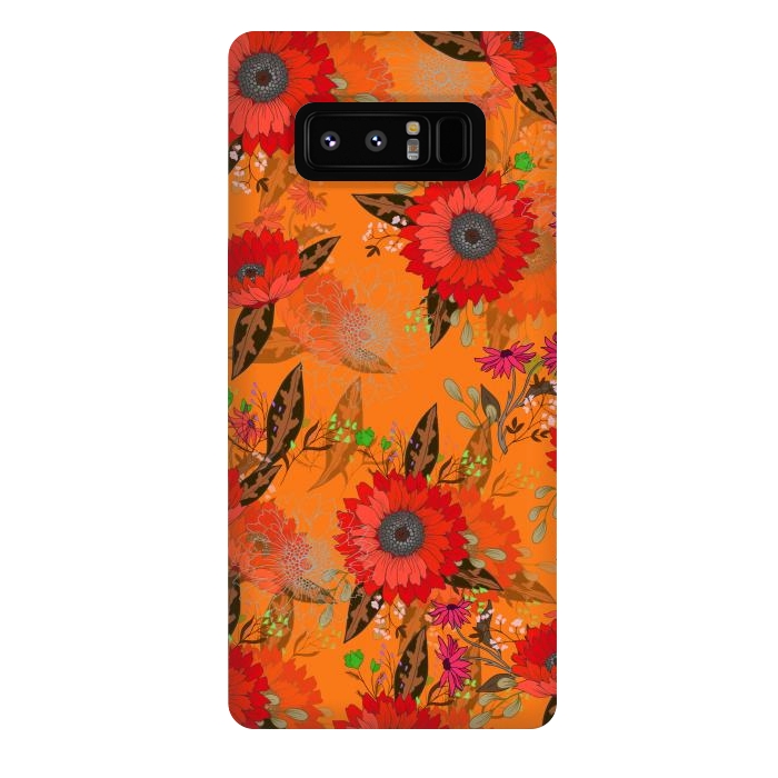 Galaxy Note 8 StrongFit Sunflowers for October by ArtsCase