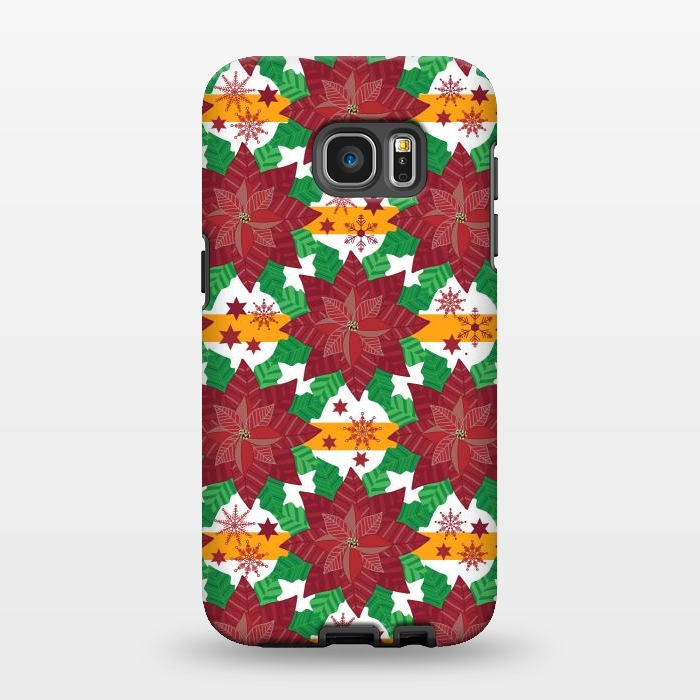 Galaxy S7 EDGE StrongFit christmas tapestry by ArtsCase