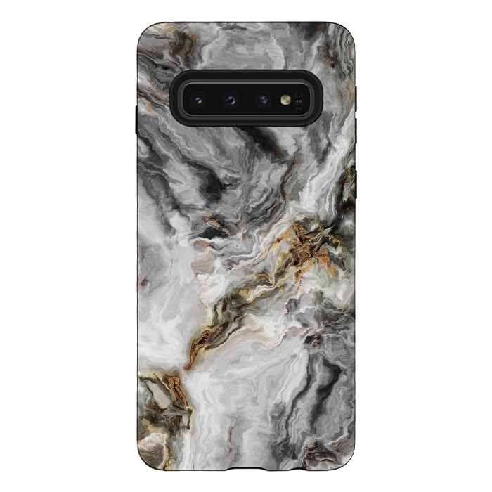 Galaxy S10 StrongFit Marble N256 by ArtsCase