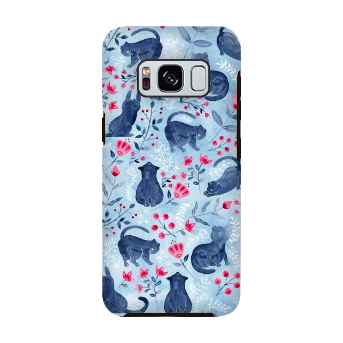 Galaxy S8 StrongFit Folksy Fur Baby by gingerlique
