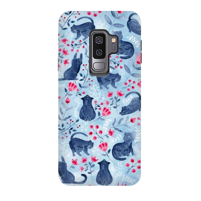 Galaxy S9 plus StrongFit Folksy Fur Baby by gingerlique