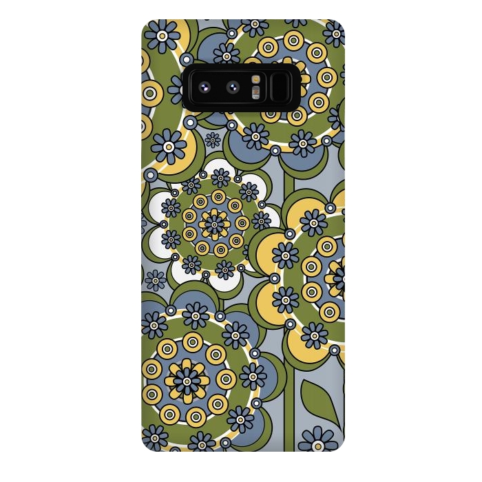 Galaxy Note 8 StrongFit Spring Garden by Shelly Bremmer