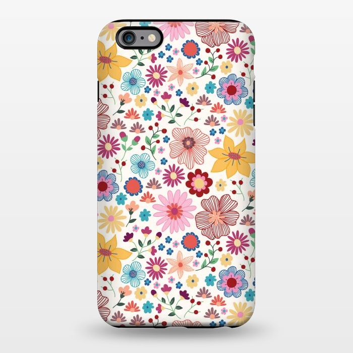 iPhone 6/6s plus StrongFit Springtime Wild Bloom by TracyLucy Designs