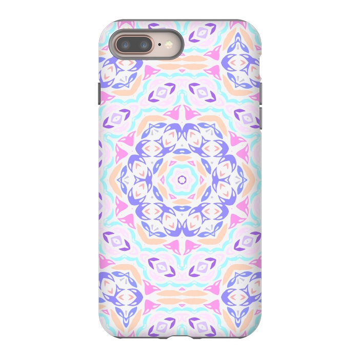 iPhone 7 plus StrongFit Secret Kaleidoscope Mandala by Creativeaxle