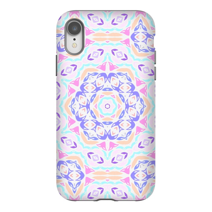 iPhone Xr StrongFit Secret Kaleidoscope Mandala by Creativeaxle