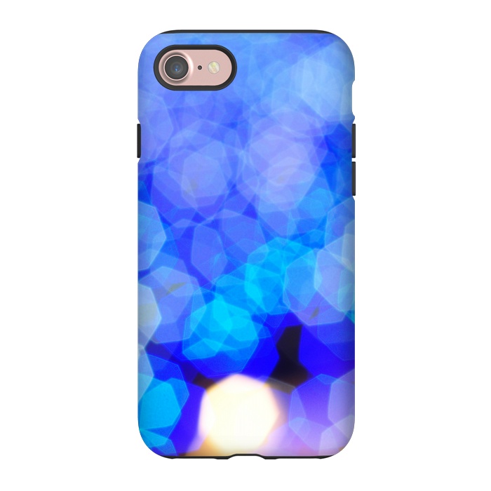 iPhone 7 StrongFit BLUE SHINY LIGHTS by MALLIKA