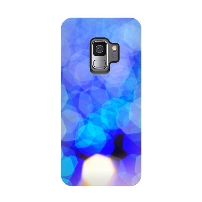 Galaxy S9 StrongFit BLUE SHINY LIGHTS by MALLIKA