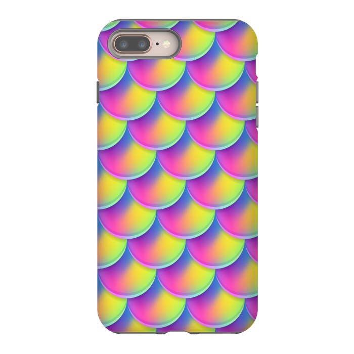 iPhone 7 plus StrongFit MERMAID SCALES 2  by MALLIKA