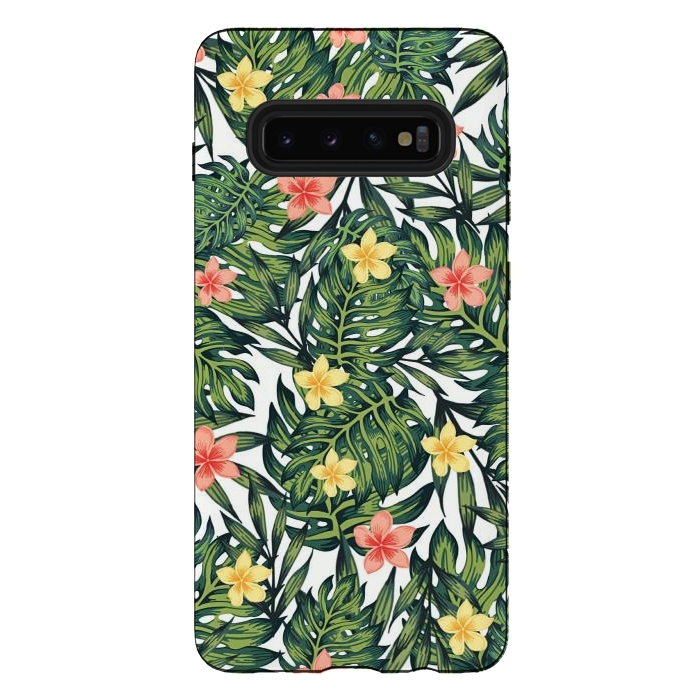 Galaxy S10 plus StrongFit Tropical state of mind by Jms