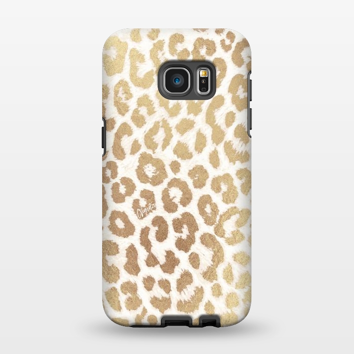 Galaxy S7 EDGE StrongFit ReaL LeOpard - Greek Ancient Gold by ''CVogiatzi.