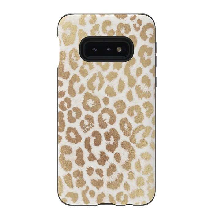 Galaxy S10e StrongFit ReaL LeOpard - Greek Ancient Gold by ''CVogiatzi.