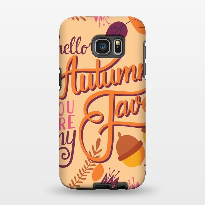 Galaxy S7 EDGE StrongFit Autumn, you are my fave 001 by Jelena Obradovic