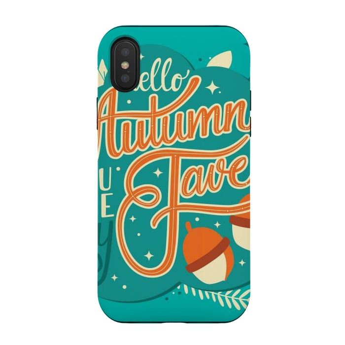 iPhone Xs / X StrongFit Autumn, you are my fave 003 by Jelena Obradovic