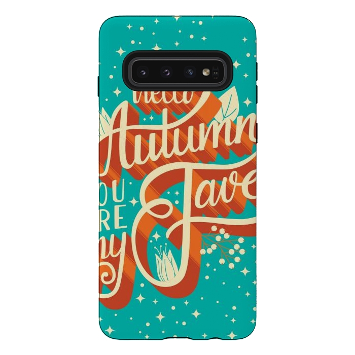 Galaxy S10 StrongFit Autumn, you are my fave, 005 by Jelena Obradovic