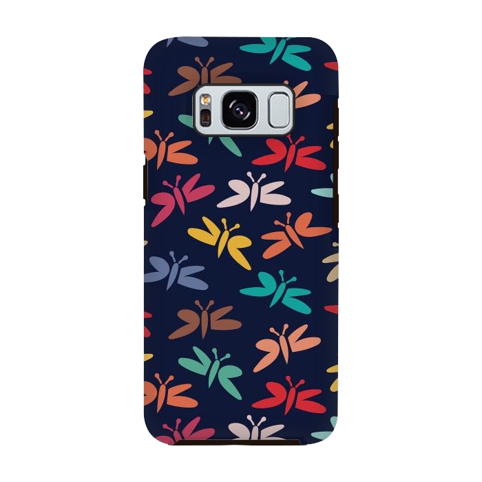 Galaxy S8 StrongFit Butterflies by Majoih