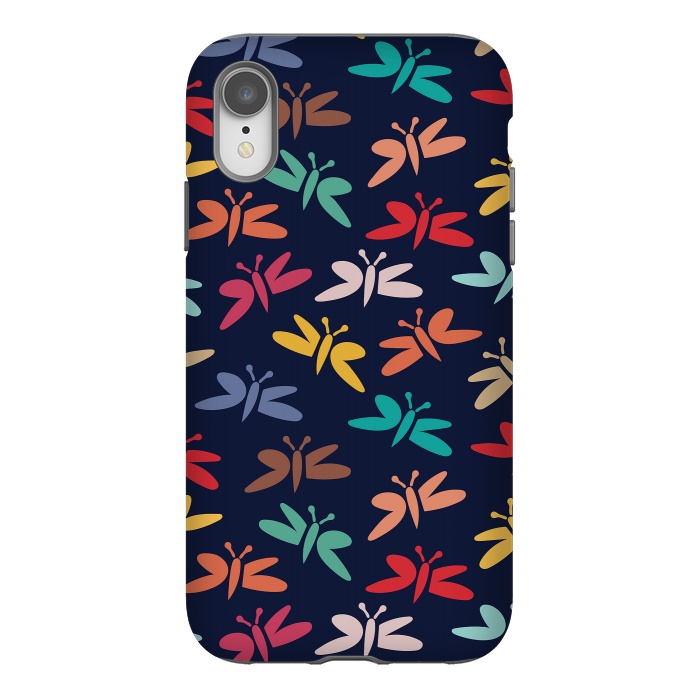iPhone Xr StrongFit Butterflies by Majoih